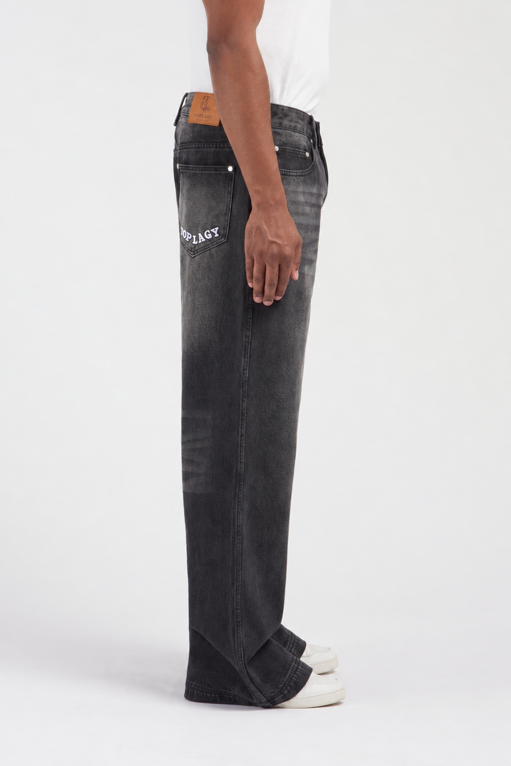 TOPLAGY Signature Wide-Leg Jeans