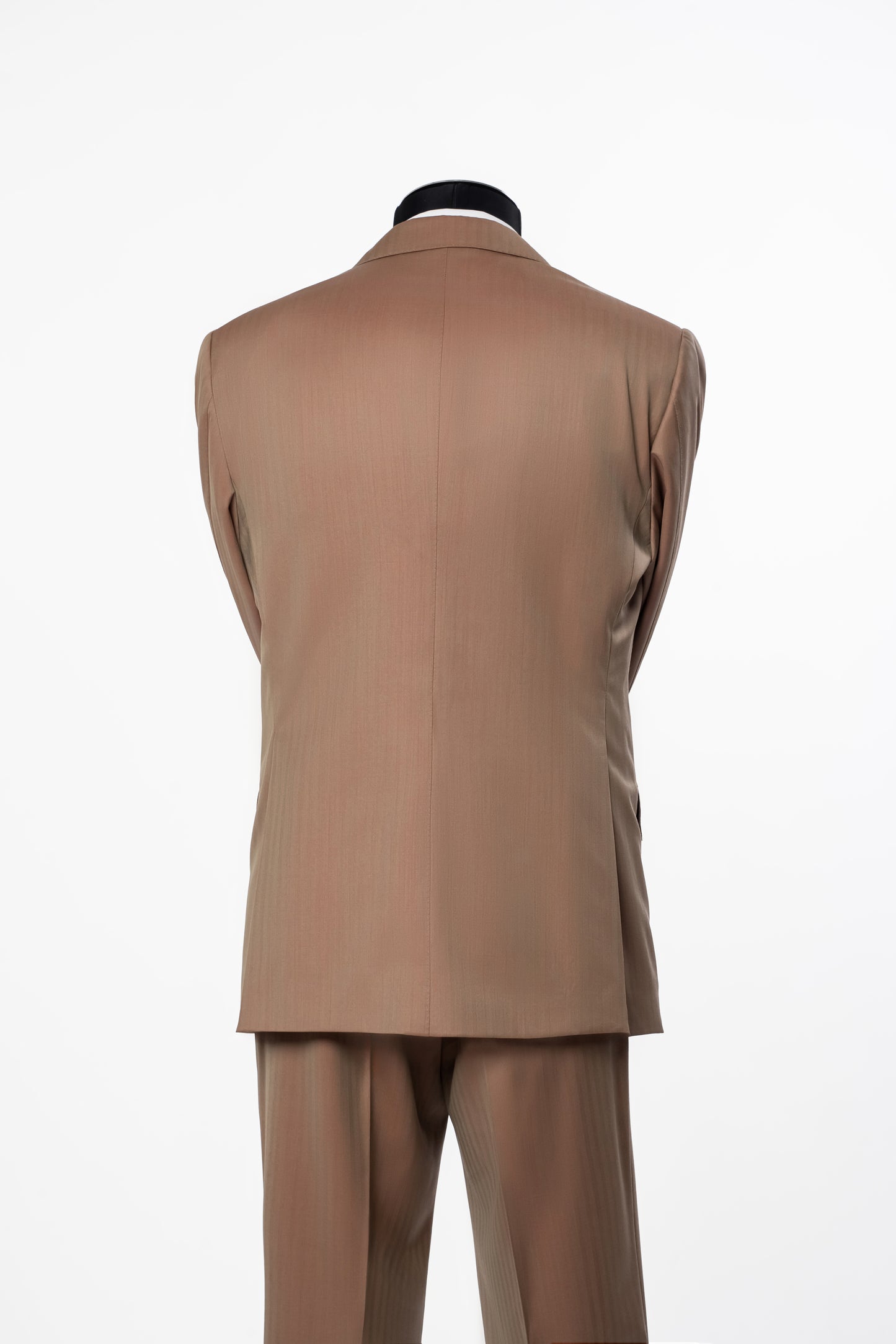 Solaro Beige Single Breasted Suit