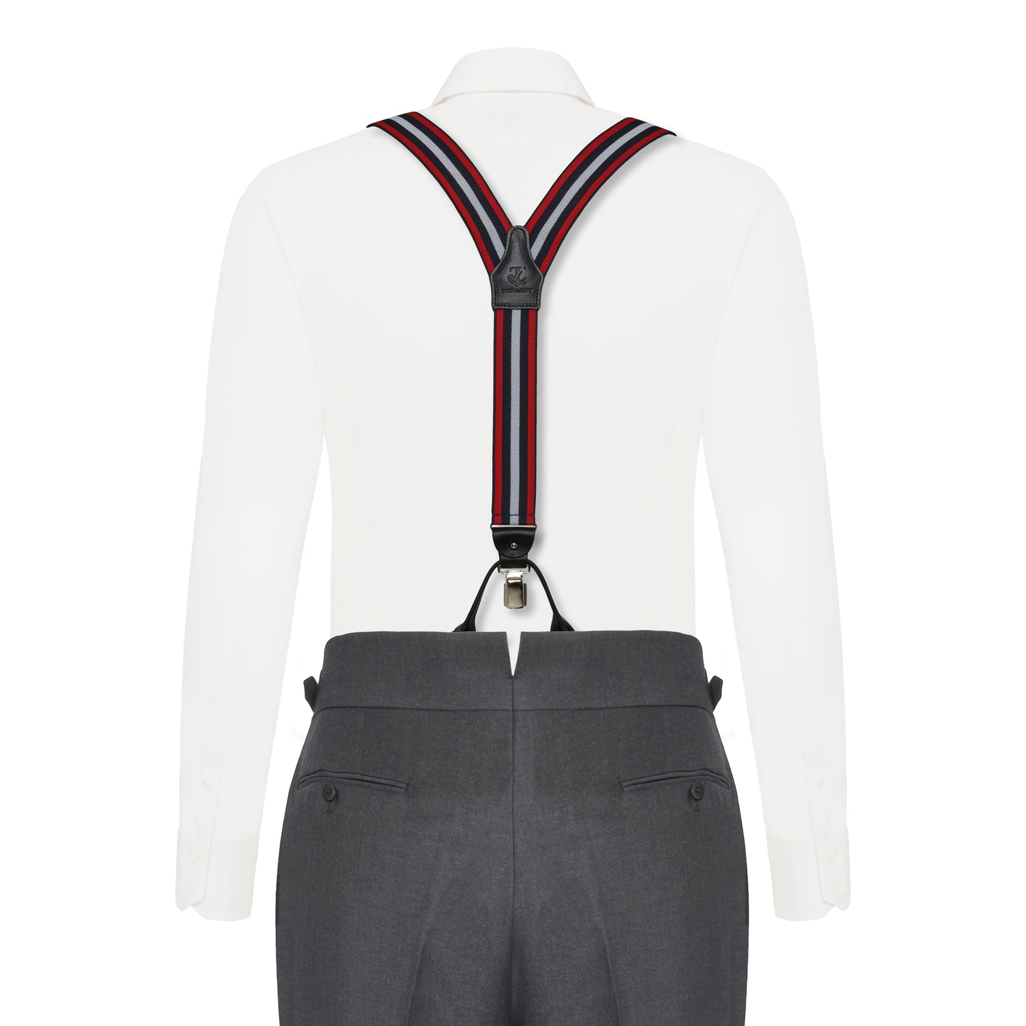 Dual-Fastening Y-Back Suspenders