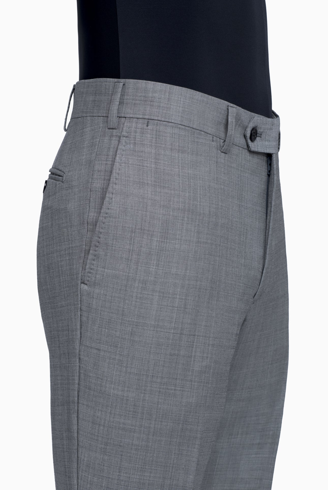 Grey Double-Breasted Suit