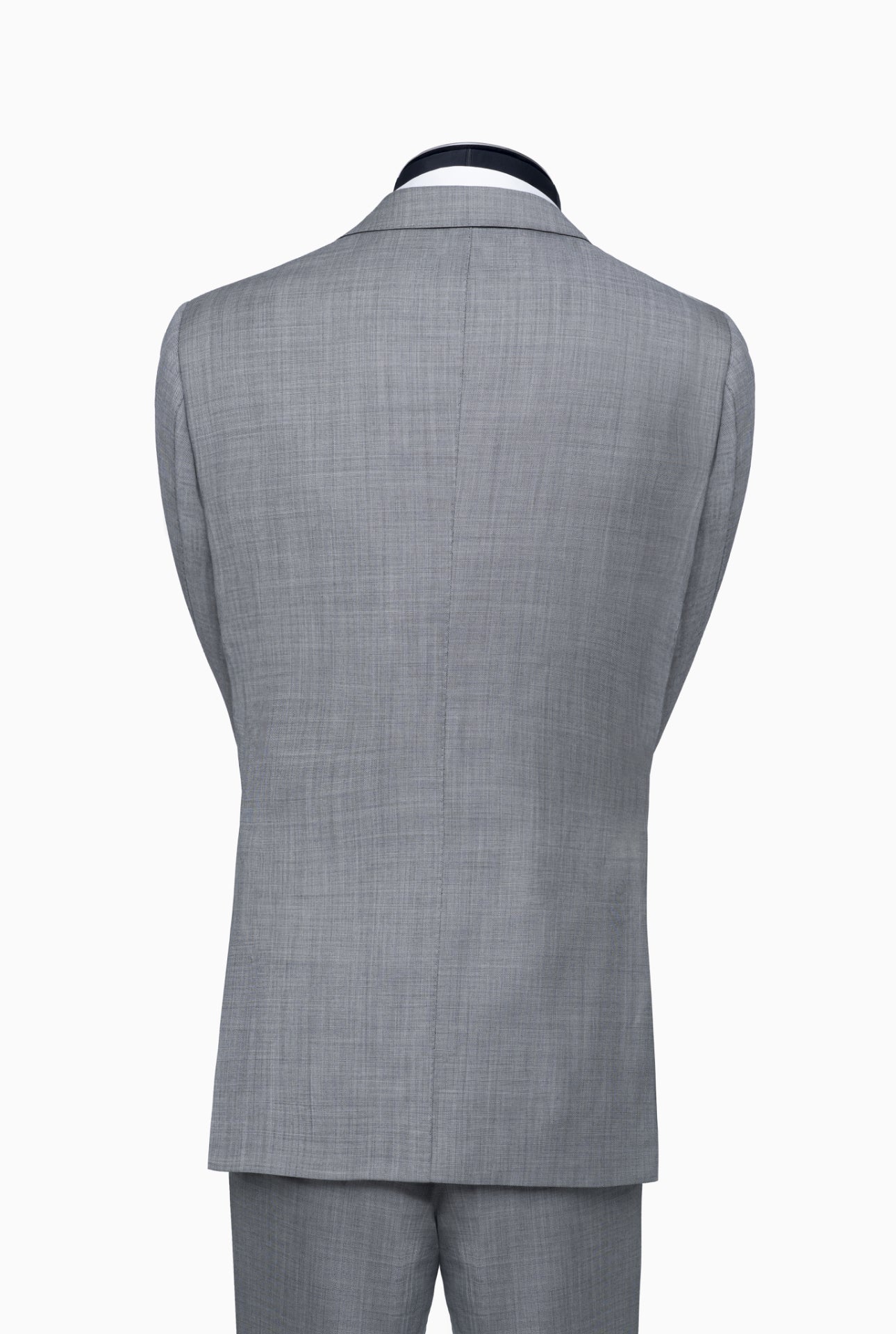 Grey Double-Breasted Suit