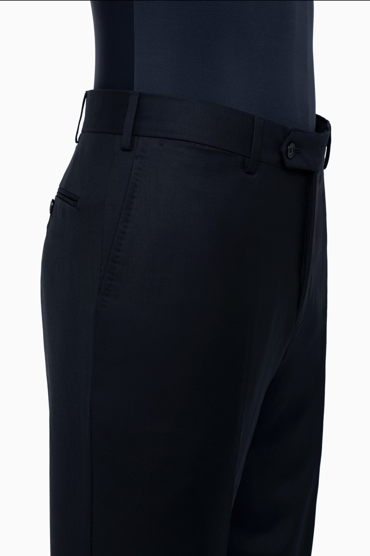 Black Single-Breasted Suit
