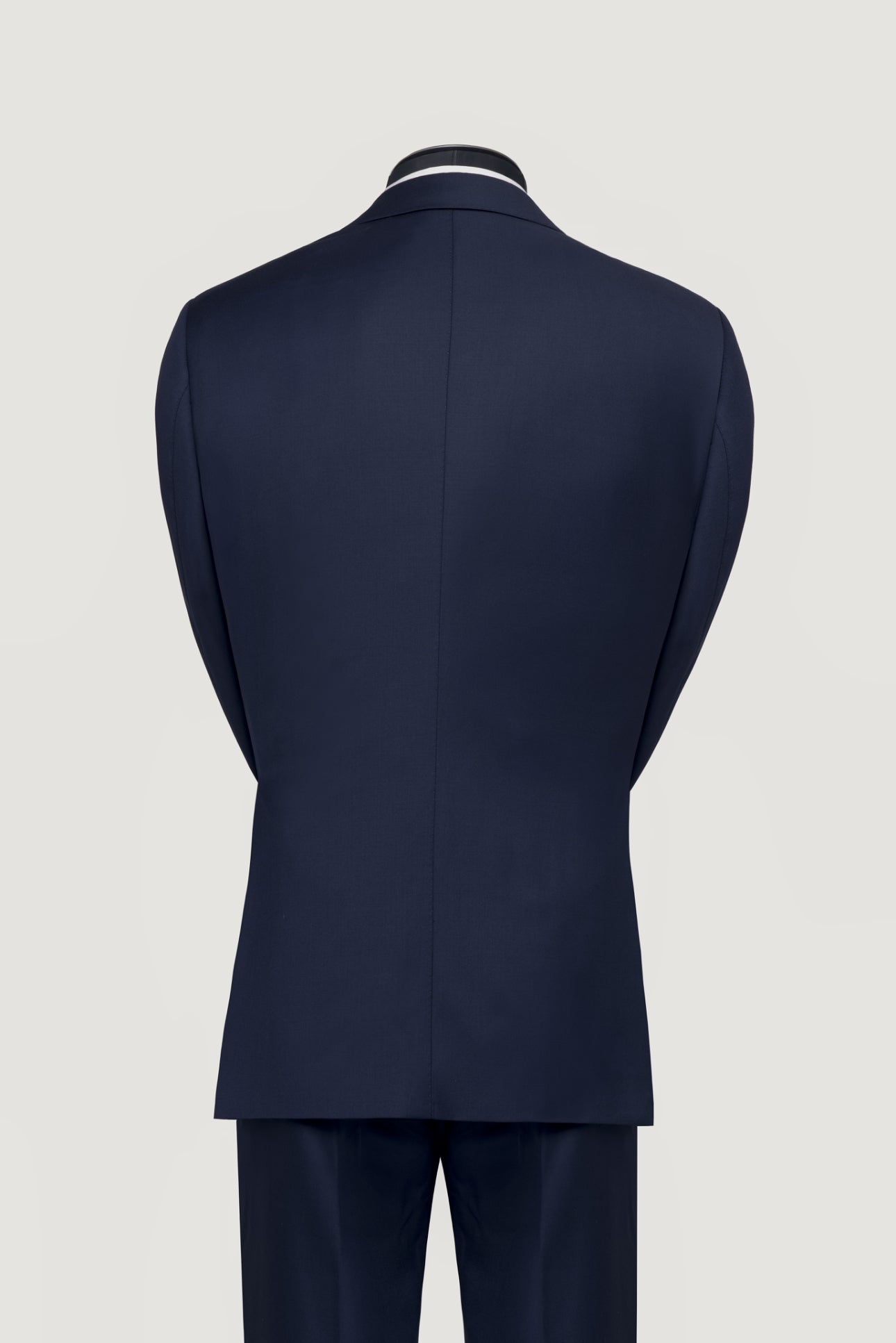 Navy Single-Breasted Suit