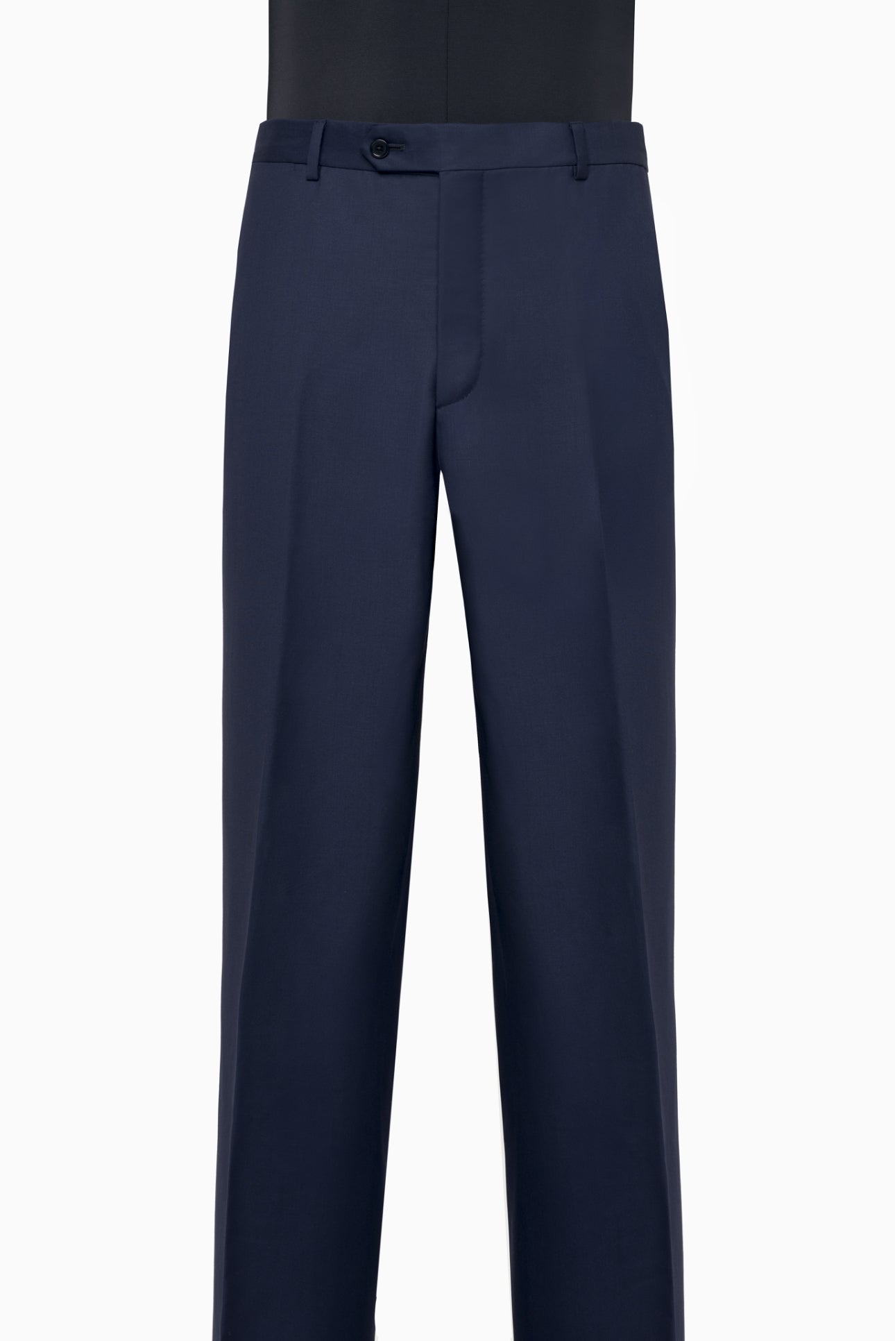 Navy Single-Breasted Suit