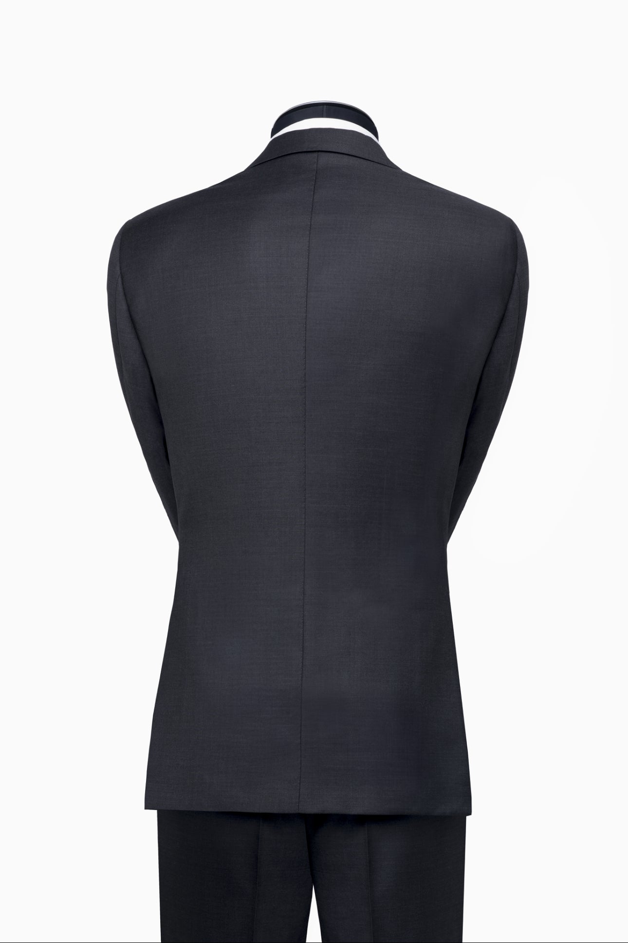 Charcoal Double-Breasted Suit