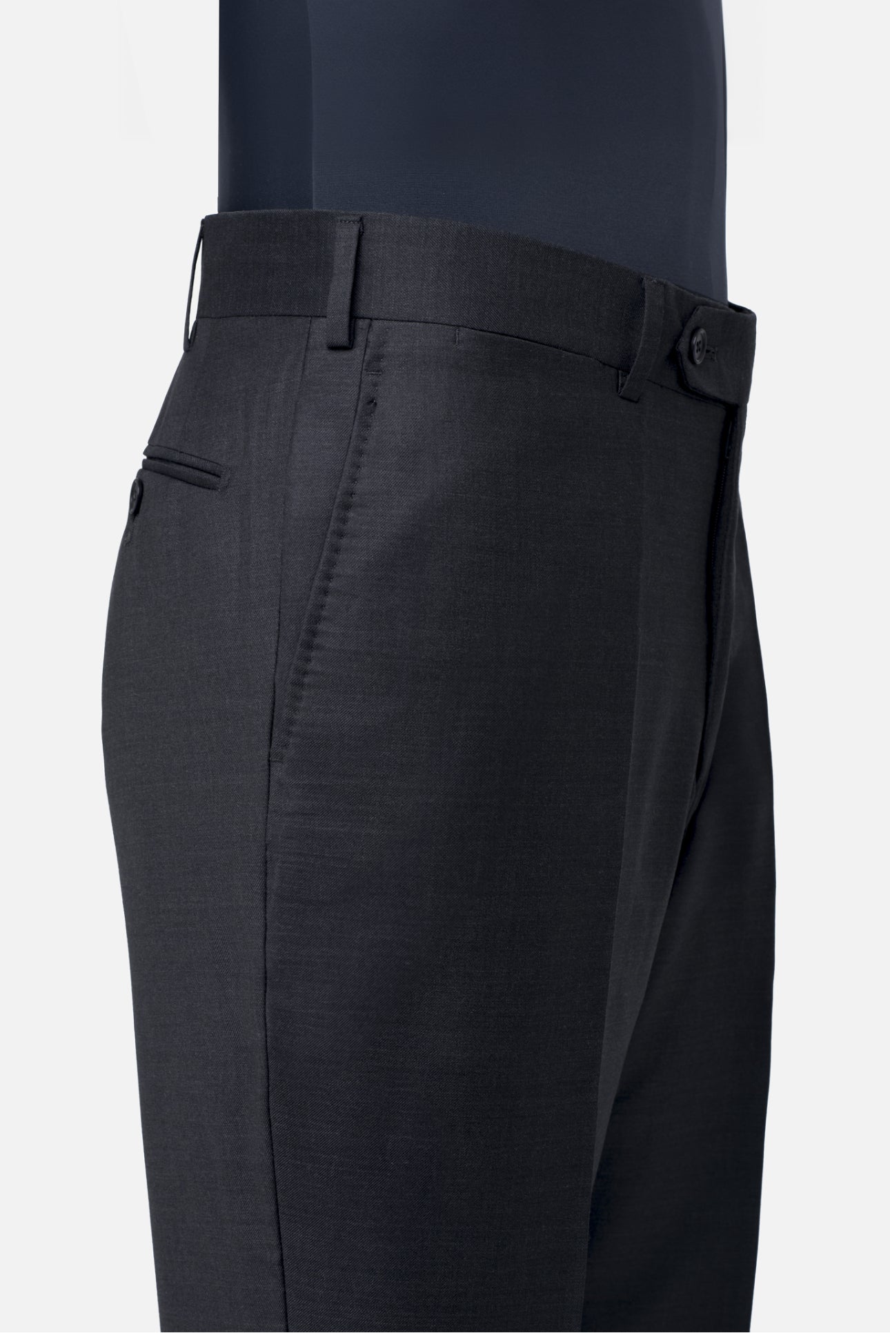Charcoal Double-Breasted Suit