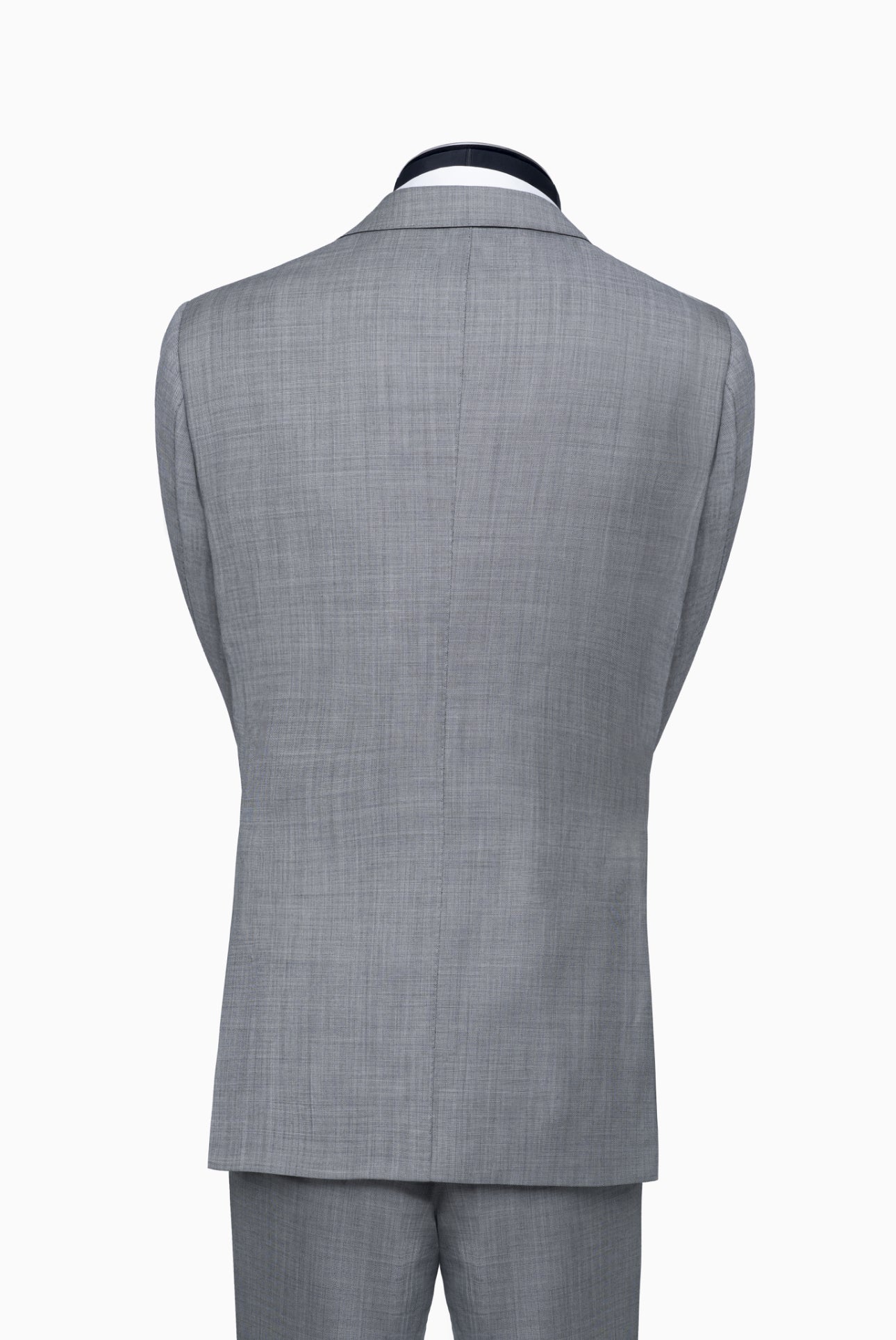 Light Grey Single-Breasted Suit