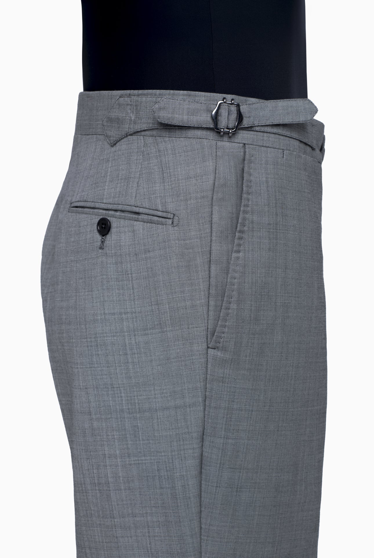 Light Grey Single-Breasted Suit