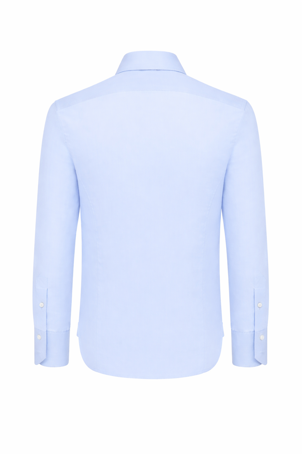 Powder Blue Poplin Dress Shirt