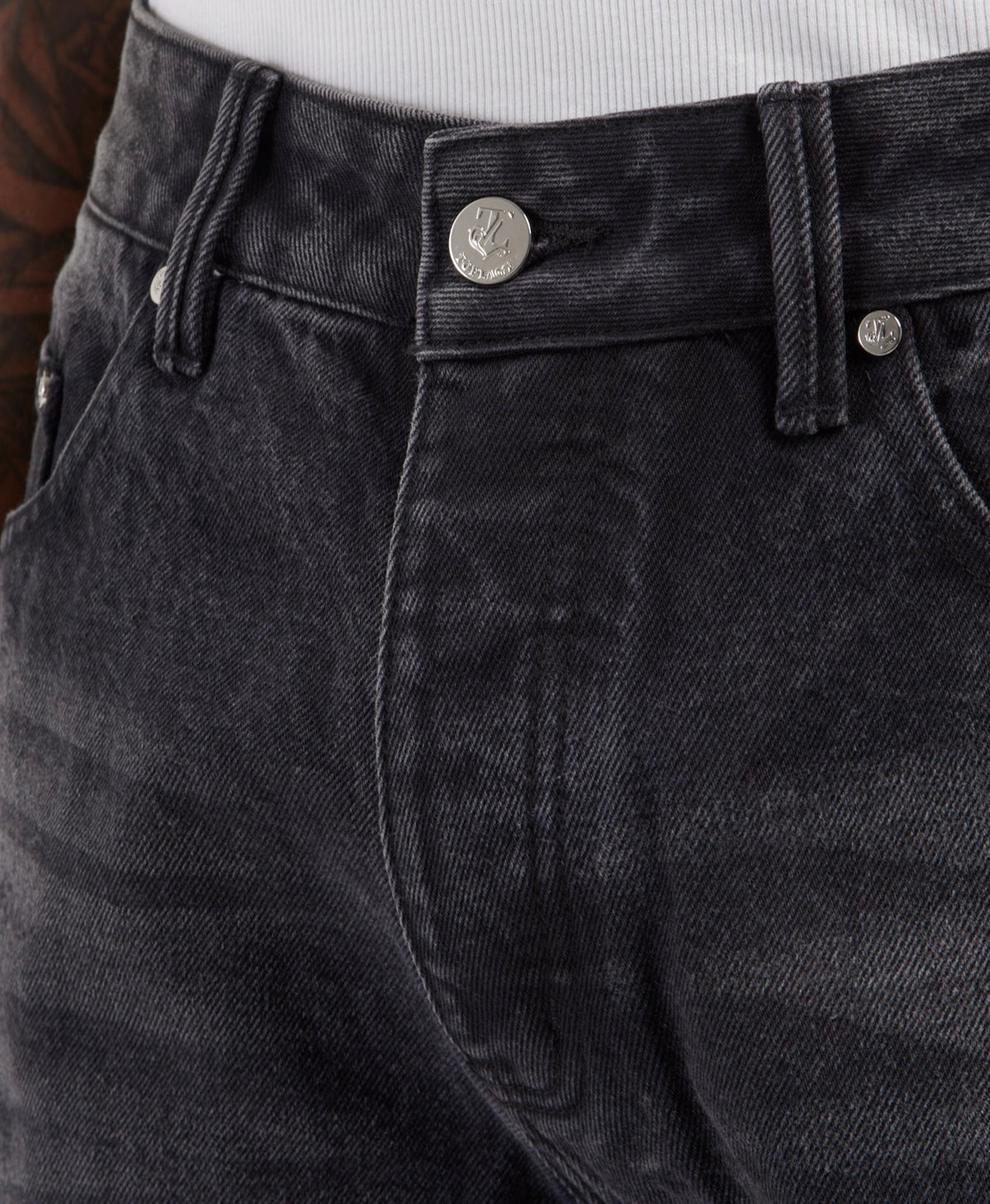 TOPLAGY Signature Wide-Leg Jeans