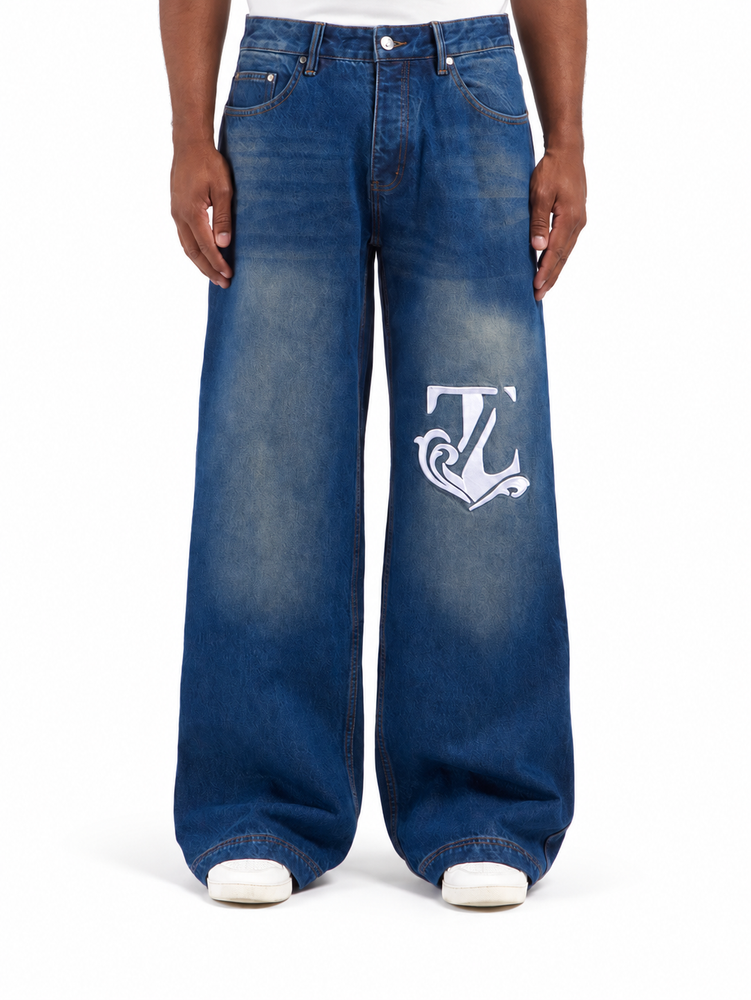 TOPLAGY Signature Wide-Leg Jeans