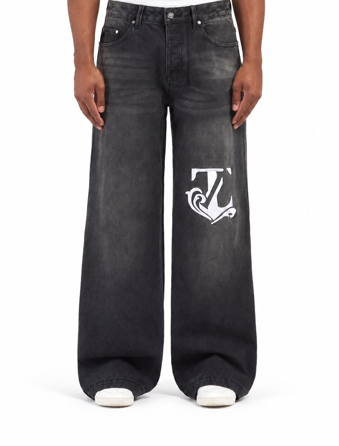 TOPLAGY Signature Wide-Leg Jeans