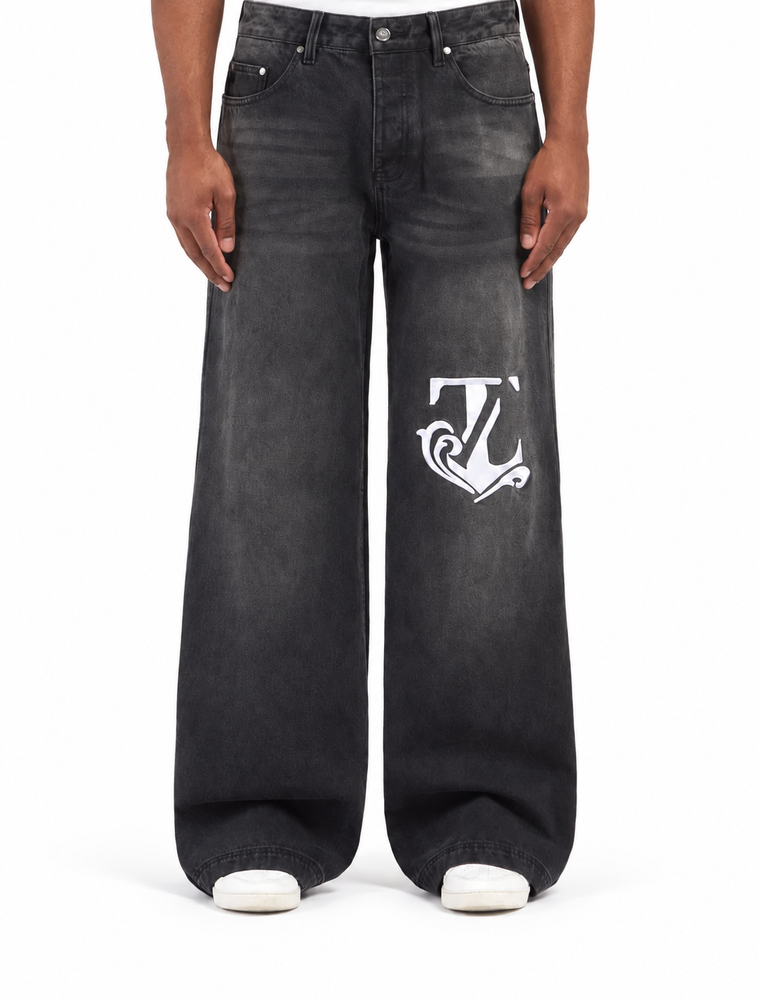 TOPLAGY Signature Wide-Leg Jeans