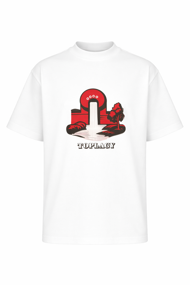 Living Spring Oversized T-Shirts