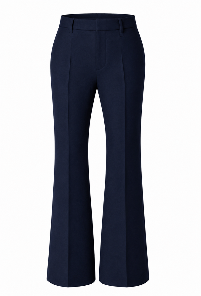 Tailored Flared Trousers