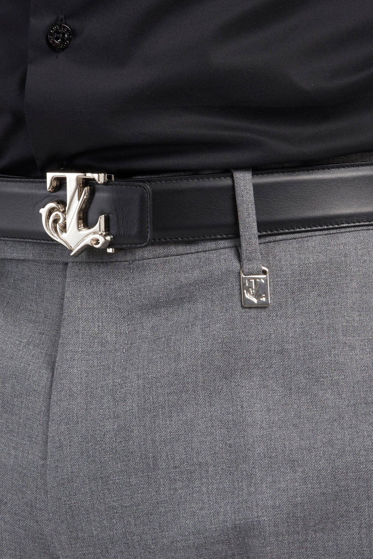 TOPLAGY Flared Wool Trousers