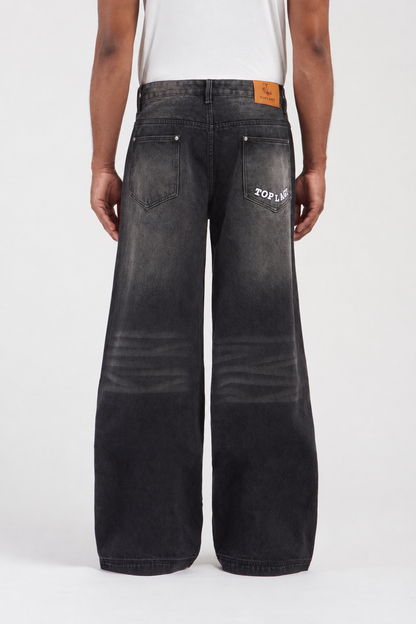 TOPLAGY Signature Wide-Leg Jeans
