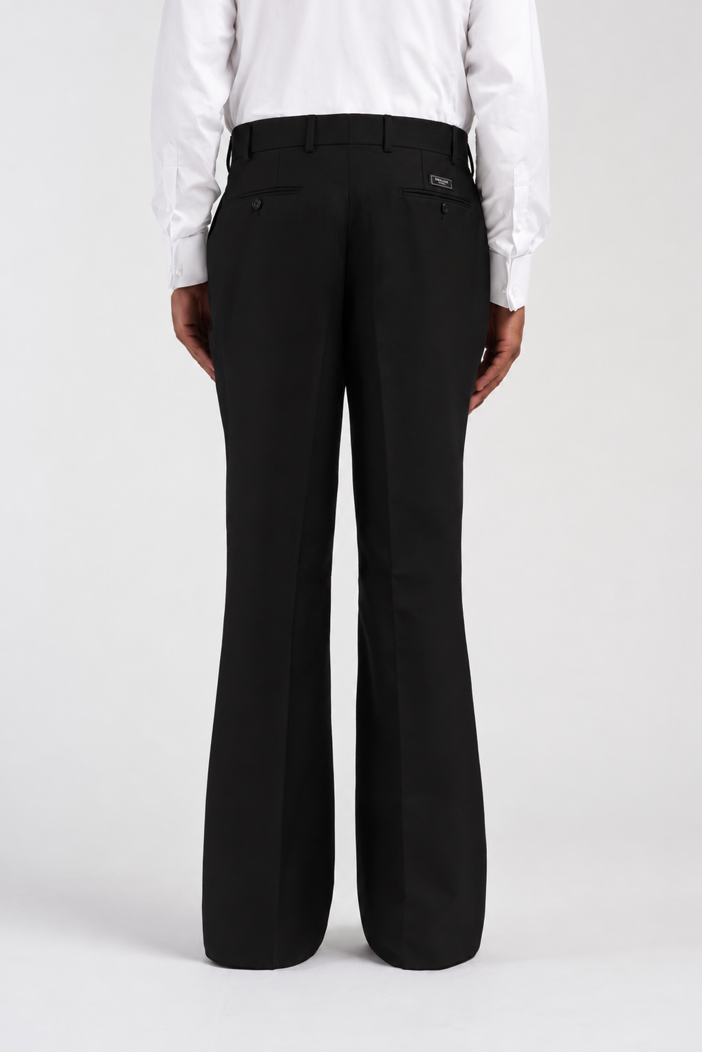 TOPLAGY Flared Wool Trousers