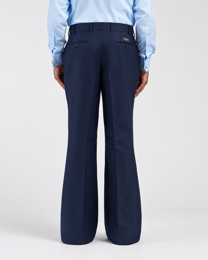TOPLAGY Flared Wool Trousers