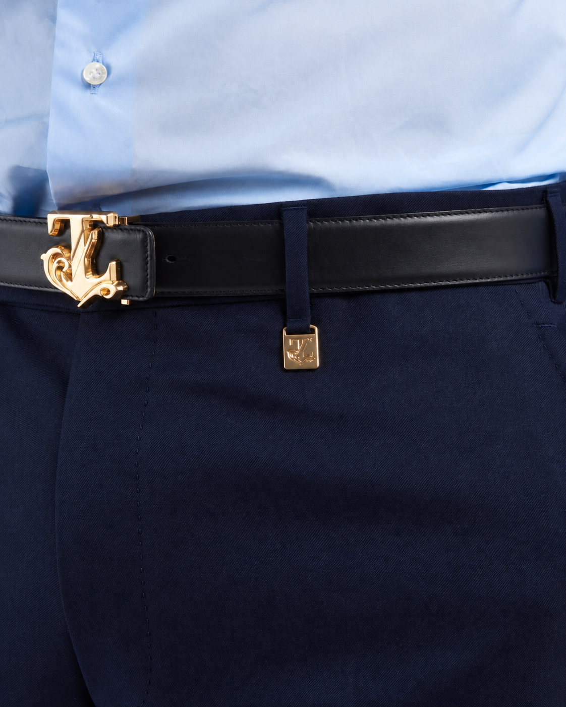 TOPLAGY Flared Wool Trousers