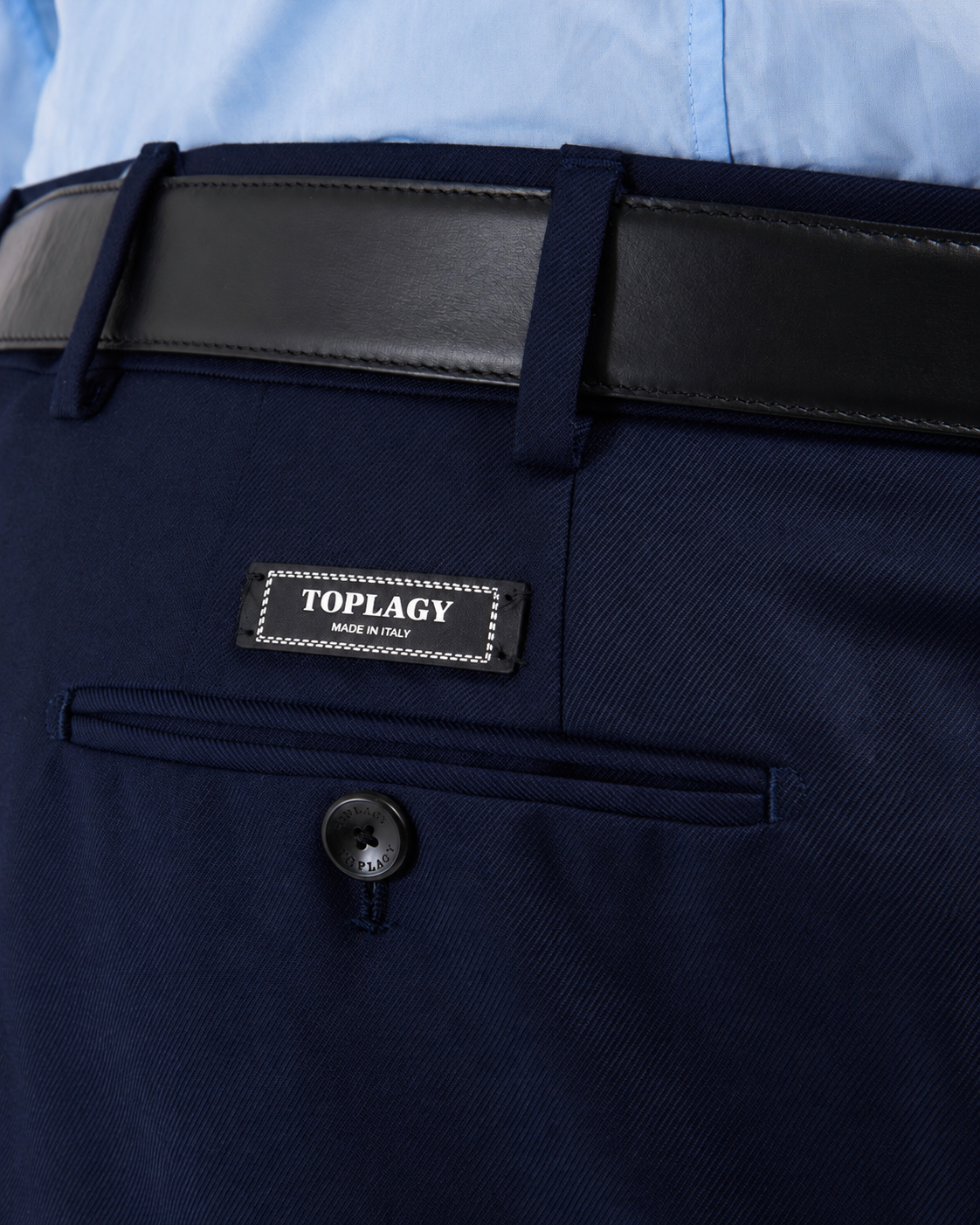 TOPLAGY Flared Wool Trousers