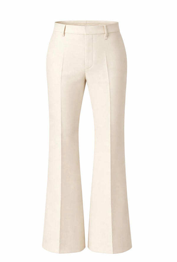 Tailored Flared Trousers