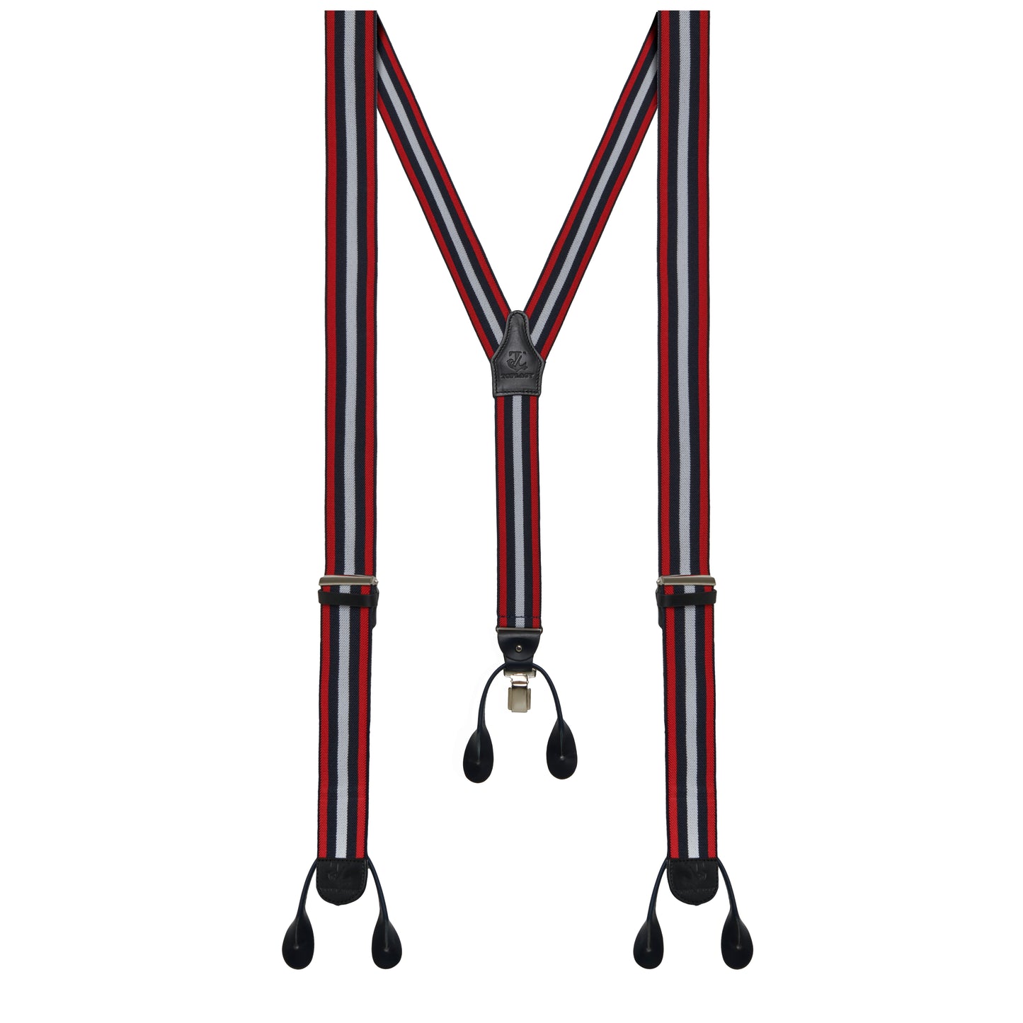 Dual-Fastening Y-Back Suspenders