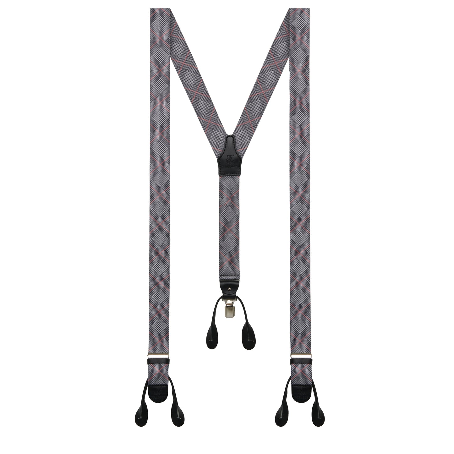 Dual-Fastening Y-Back Suspenders