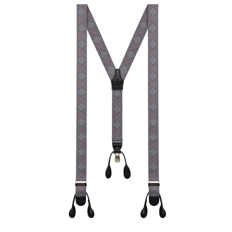 Dual-Fastening Y-Back Suspenders