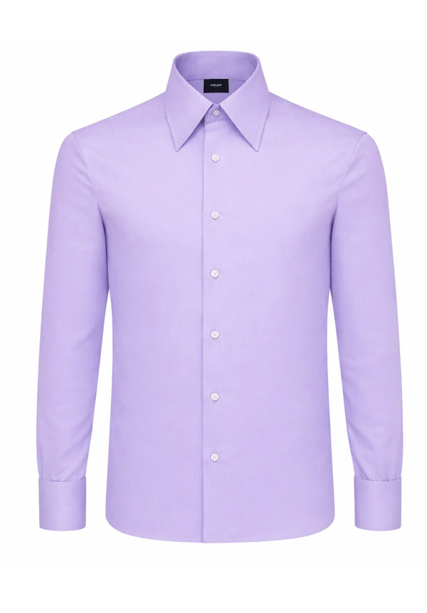 Lilac Poplin Dress Shirt