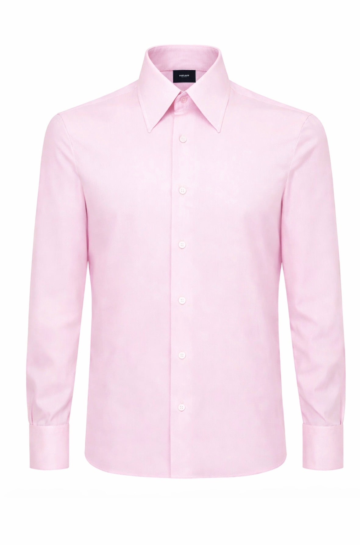 Baby Pink Poplin Dress Shirt