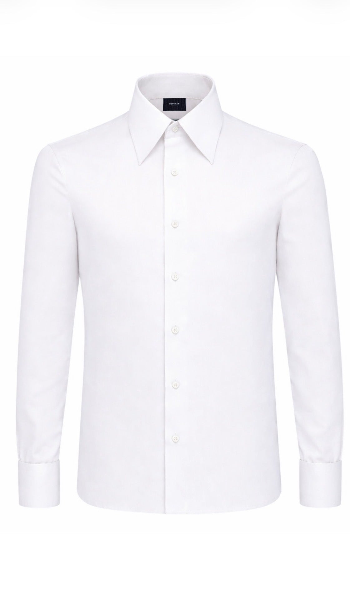 White Poplin Dress Shirt