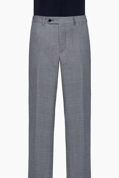 Grey Double-Breasted Suit
