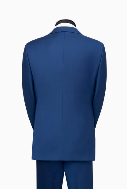 Blue Single-Breasted Suit
