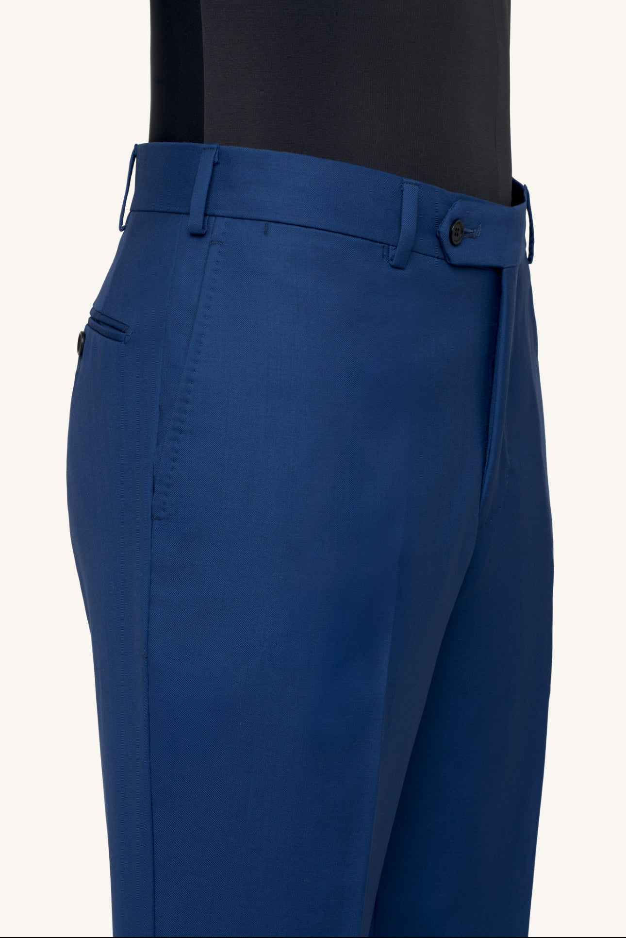 Blue Single-Breasted Suit