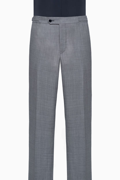 Light Grey Single-Breasted Suit